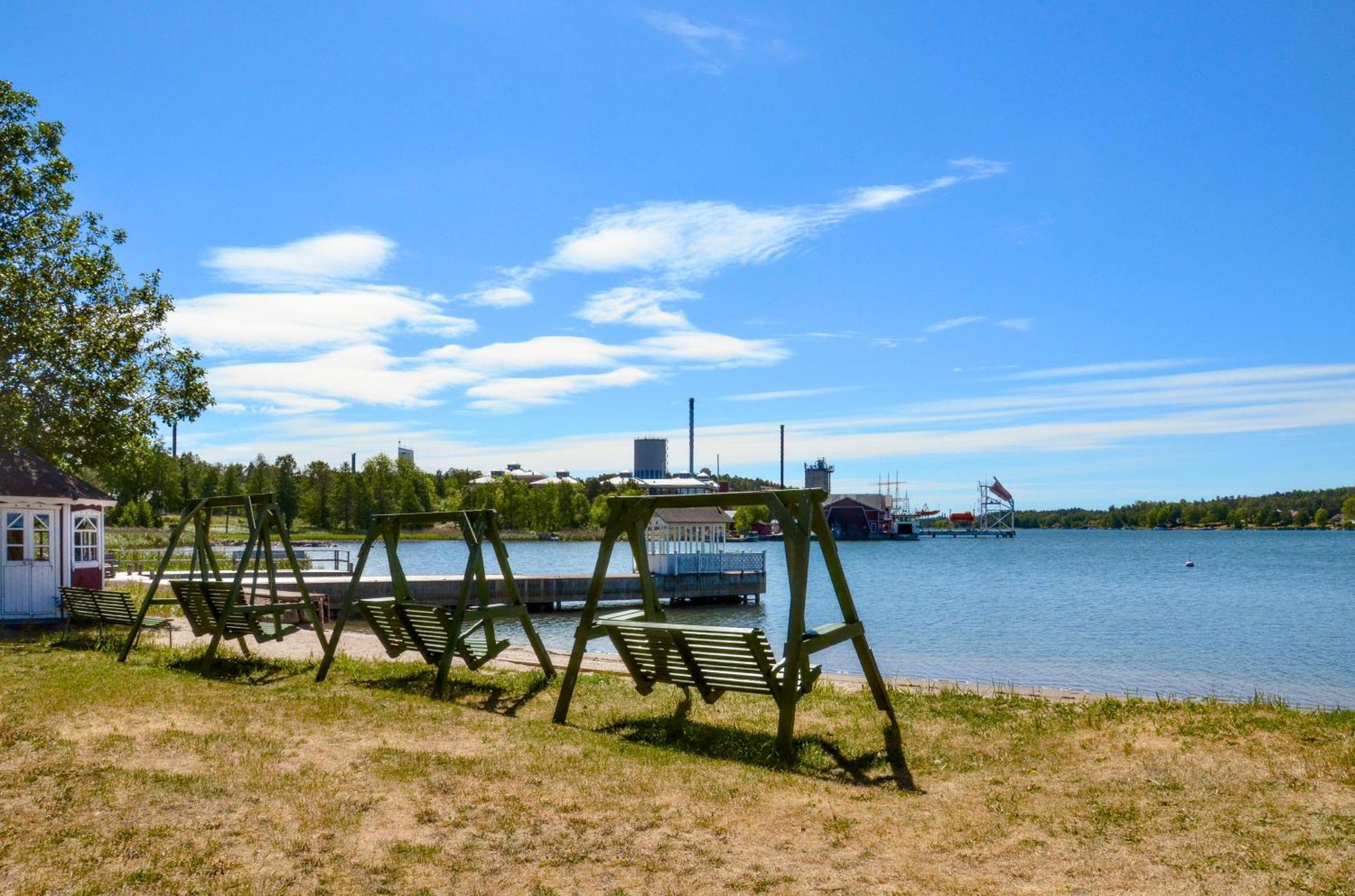 Strandbergs Stugor Mariehamn Exterior foto